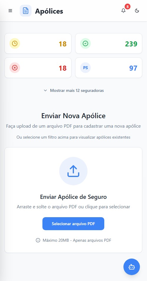 Apólices mobile